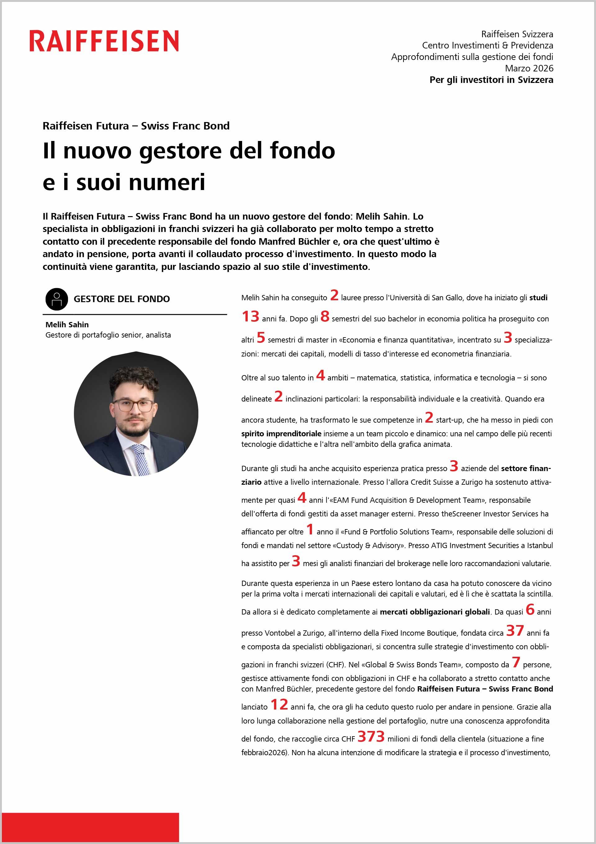 Approfondimenti sulla gestione dei fondi